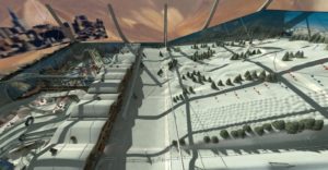 Indoor snow themepark - Arctic World overview