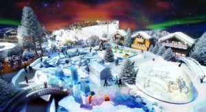 Indoor snow themepark - Cold zone by Unlimited Snow