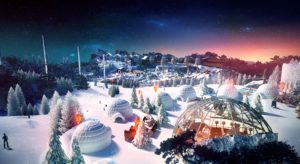 Indoor snow themepark - Cold zone
