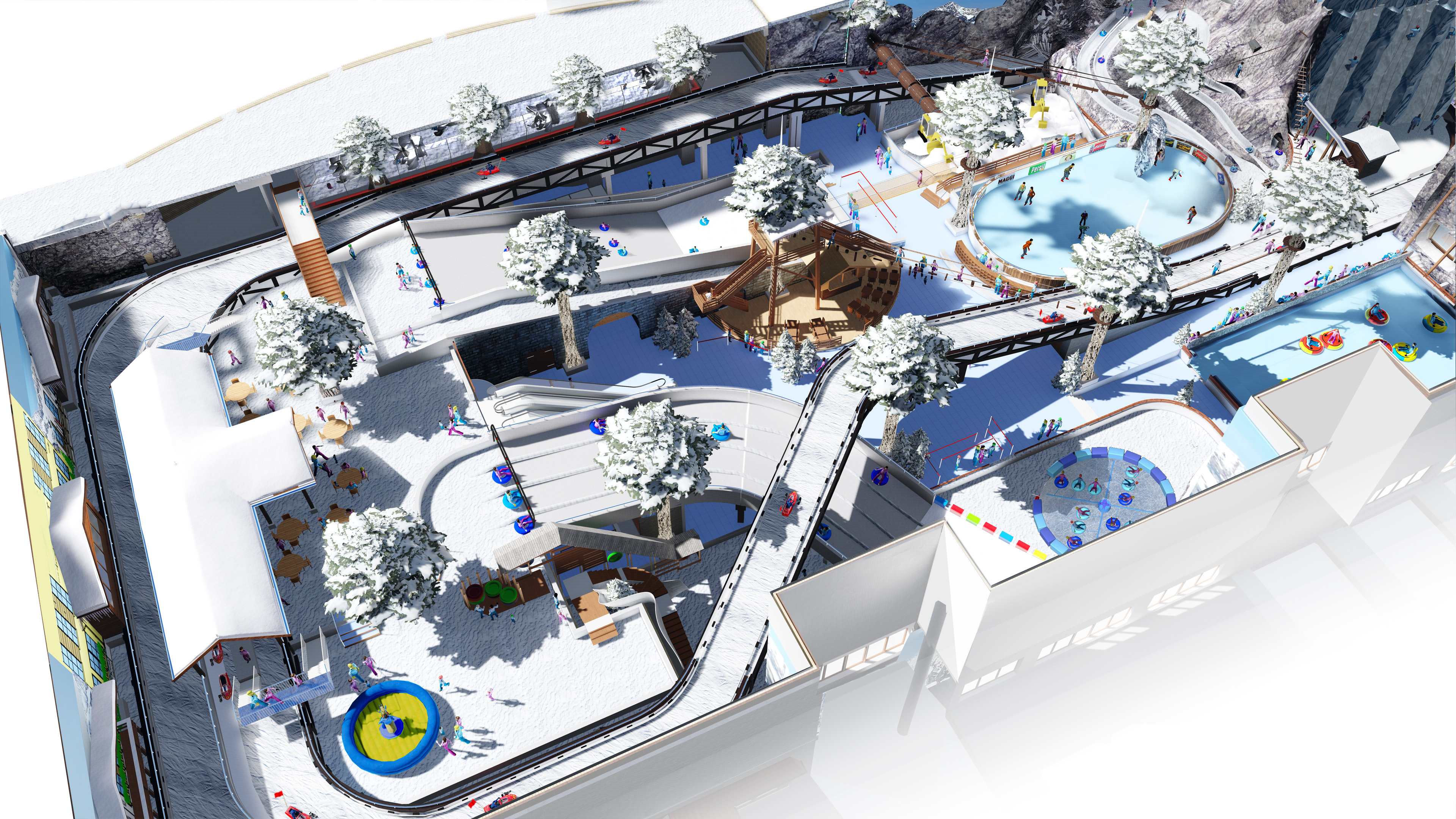 Indoor snow themepark - Snowplay
