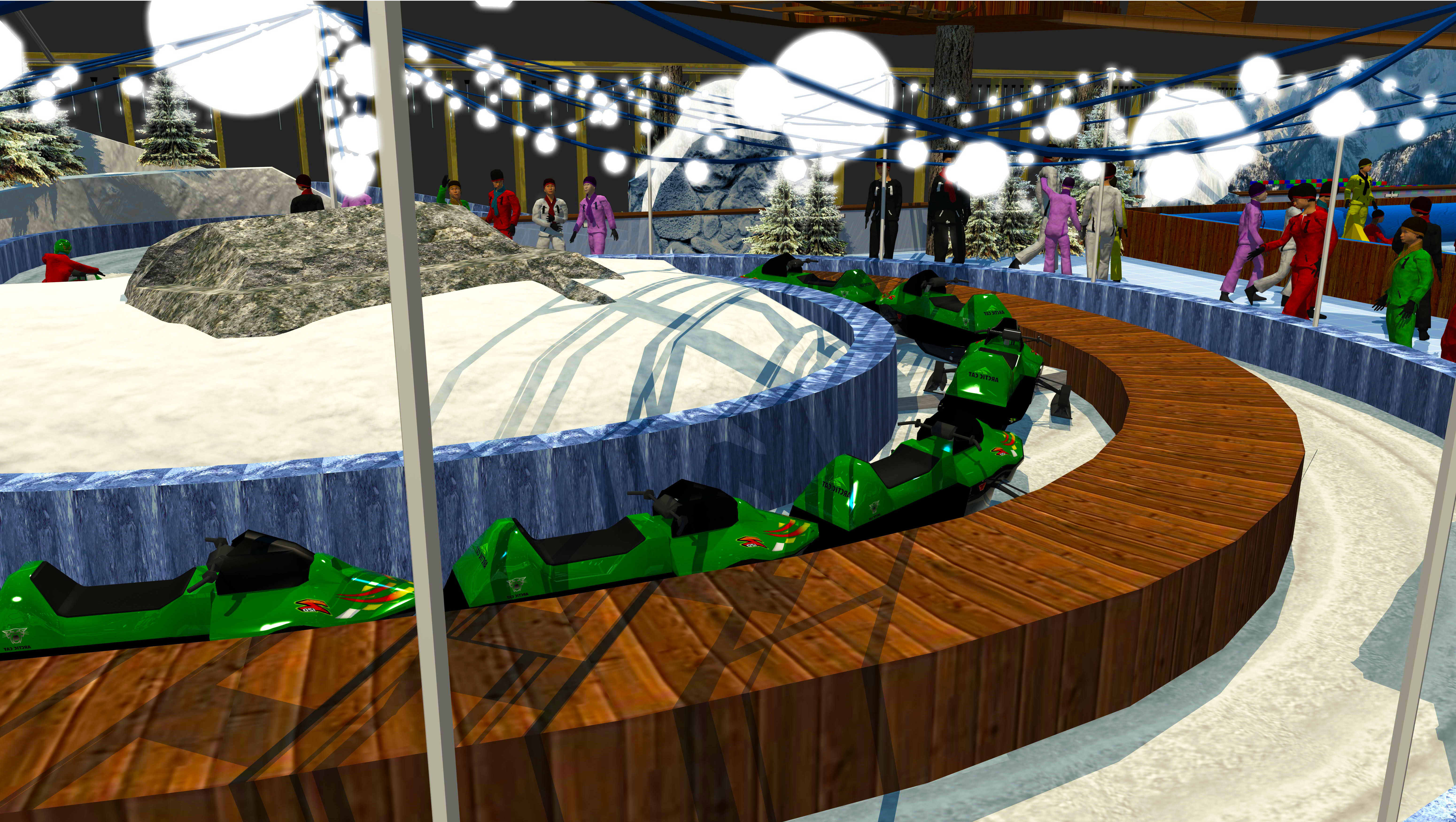 Indoor snow themepark - Arctic Kart