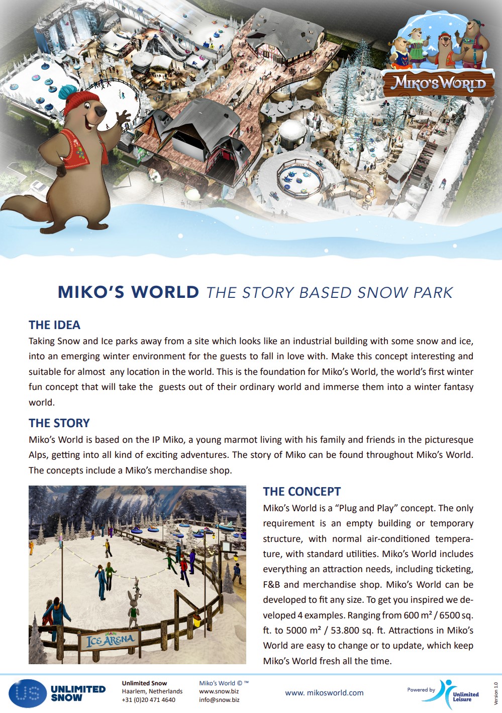 Flyer Introduction about Miko's World